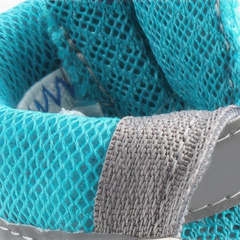Interior close-up showcasing the smooth lining and dust-guard tongue structure of easy-on-off small dog shoes.